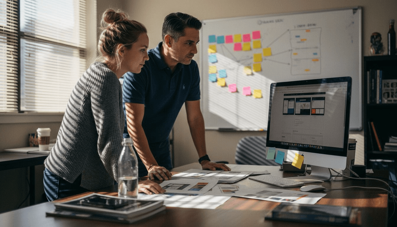 Website design process for Texas small businesses 2026